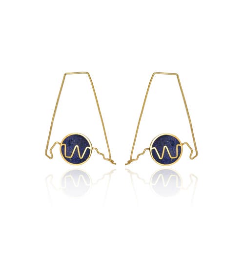Turquoise Mountain Kapisa Hoops In Gold