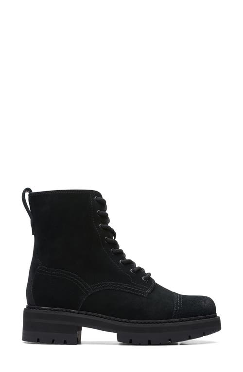Clarks ® Orianna Cap Lug Sole Bootie In Black