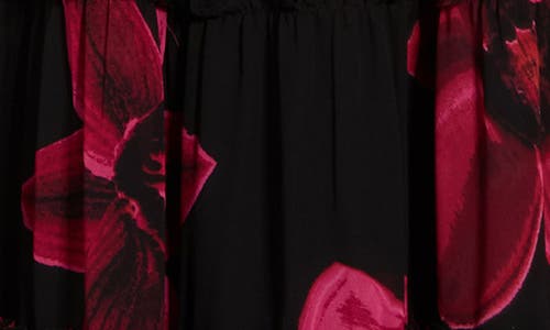 Halogen ® Tie Neck Long Sleeve Maxi Dress In Multi