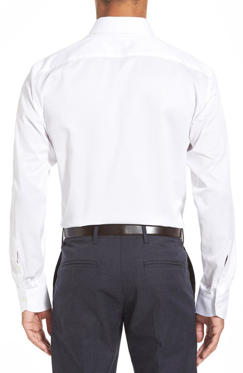 Canali Regular Fit Dobby Dress Shirt, Alternate, color, 