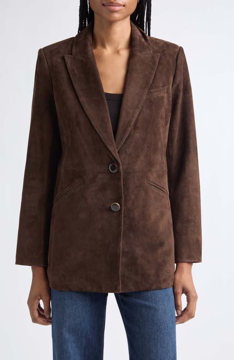 Maci Suede Dickey Jacket