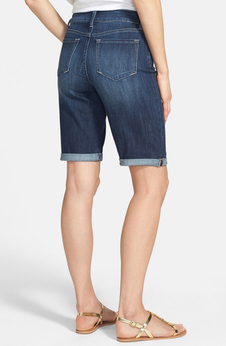 NYDJ 'Briella' Cuff Stretch Denim Shorts, Alternate, color, 