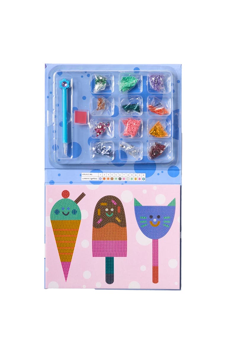 Journey of Something Sparkle Art, Yum! Yum! Yum! DIY Bedazzled Artwork Kit, Main, color, Multicolored