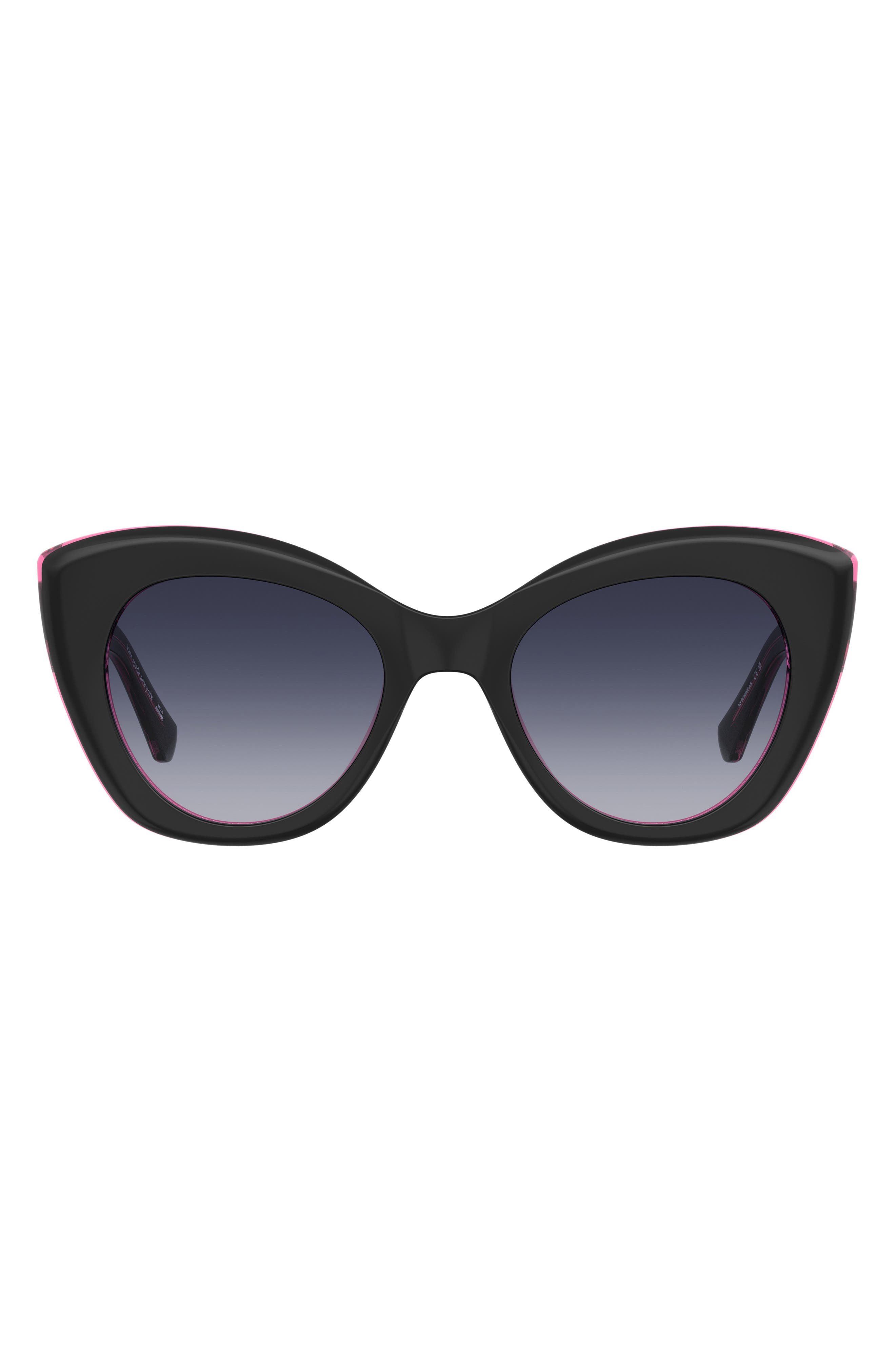 dominica 49mm gradient rectangular sunglasses