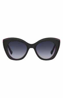 dominica 49mm gradient rectangular sunglasses