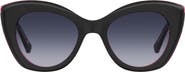 Kate Spade dominica 49mm gradient rectangular sunglasses
