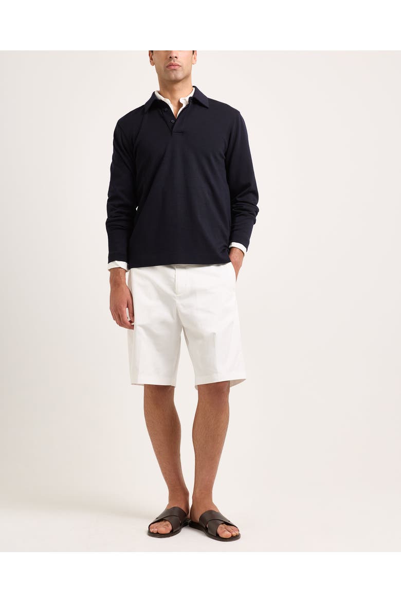 Laurent Tailored-Fit Shorts, Main, color, THASOS BEACH