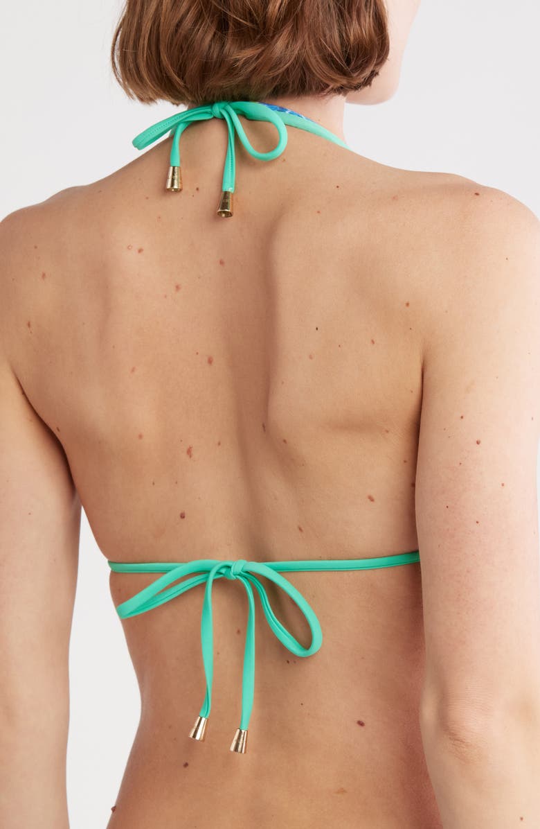 Kurt Geiger London Kensington Triangle Bikini Top, Alternate, color,