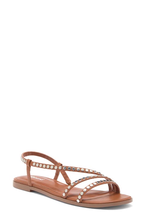Rora Flat Stud Sandal (Women)
