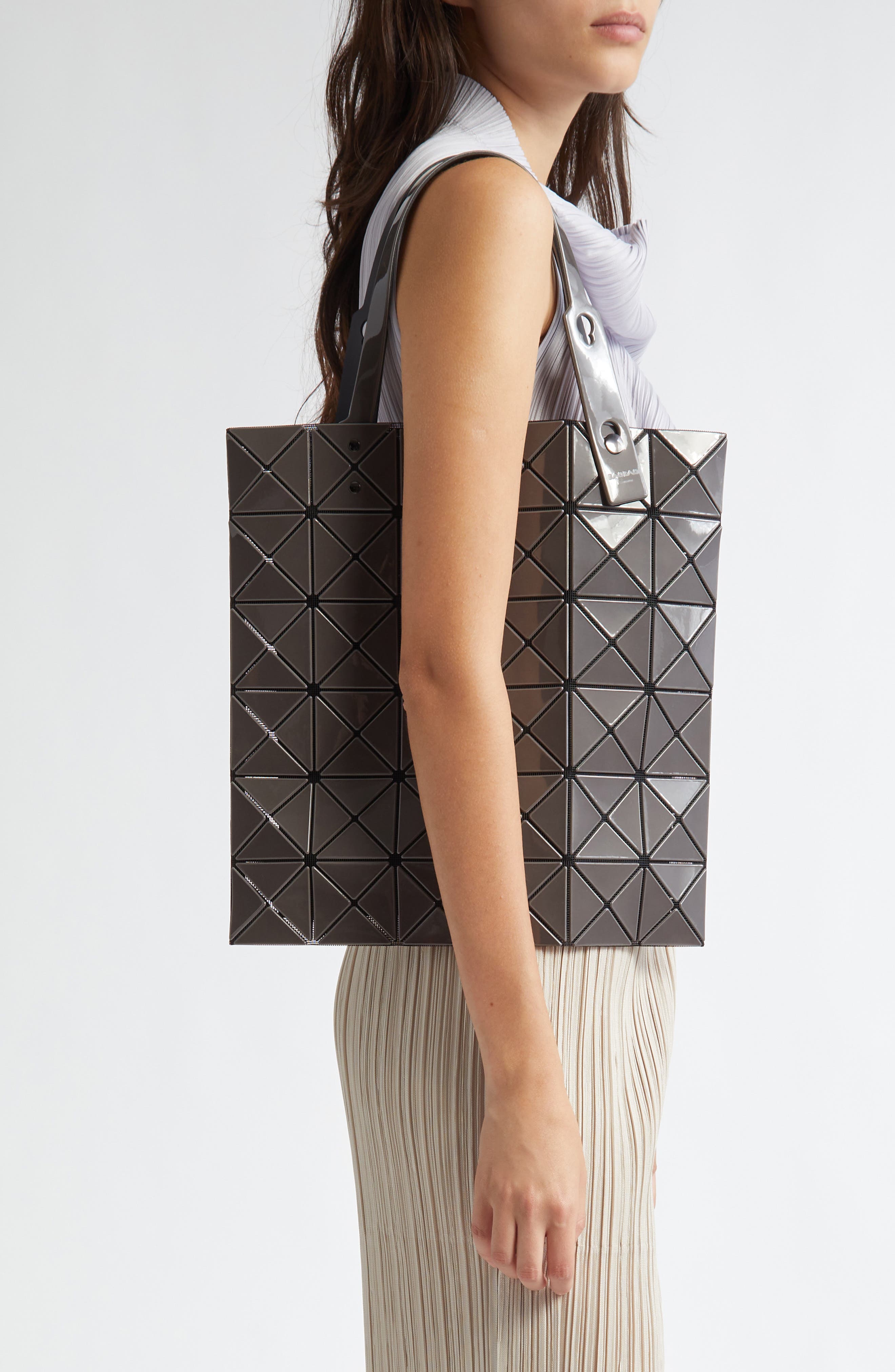 Lucent Colorblock Tote, Alternate, color, KHAKI X LIGHT KHAKI