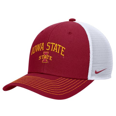 Men's Nike Cardinal Iowa State Cyclones Rise Adjustable Trucker Hat