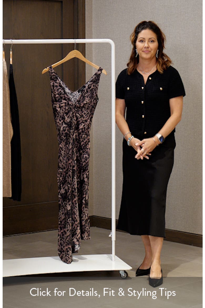 Alexi Print Asymmetric Dress video