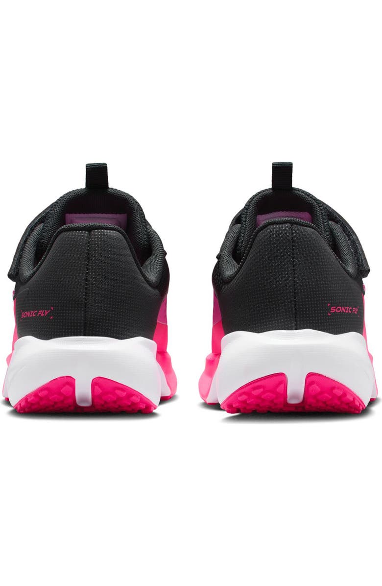 Nike Kids' Sonic Fly Running Shoe, Alternate, color, Off Noir/ Crimson/ Pink