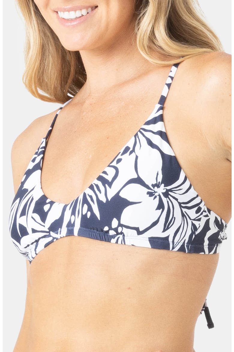 Oceanside Athletics Triangle Bikini Top, Alternate, color, MOOD INDIGO