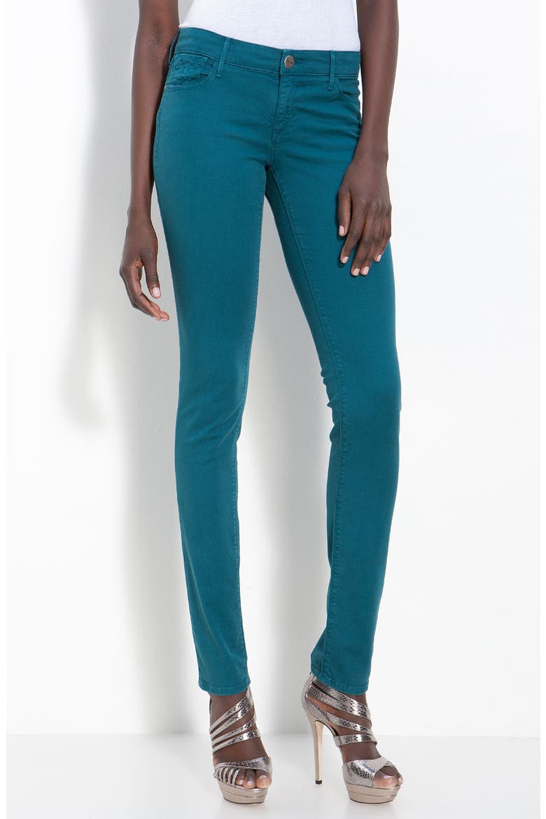 'Alice' Skinny Stretch Jeans (Nordstrom Exclusive), Main, color, SPANISH MOSS