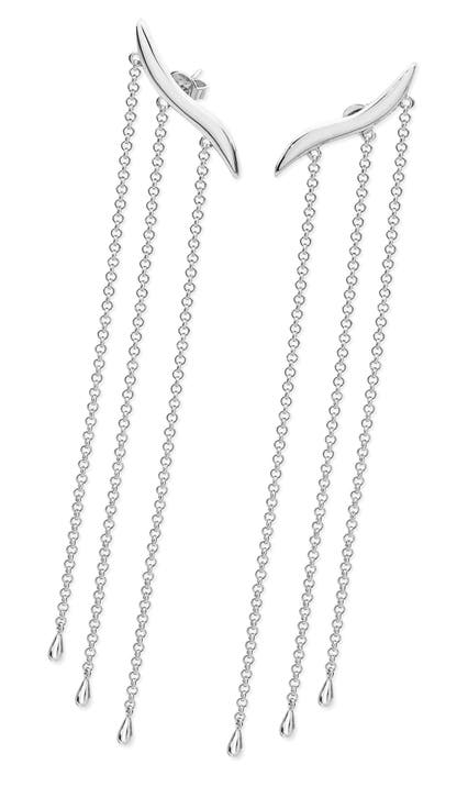 Long Waterfall Earrings