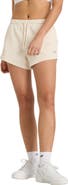 New Balance Coastal Fleece Cotton Blend Drawstring Shorts