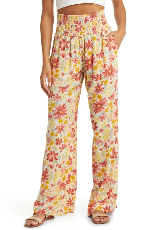Smooth Sailing Floral Wide Leg Pants