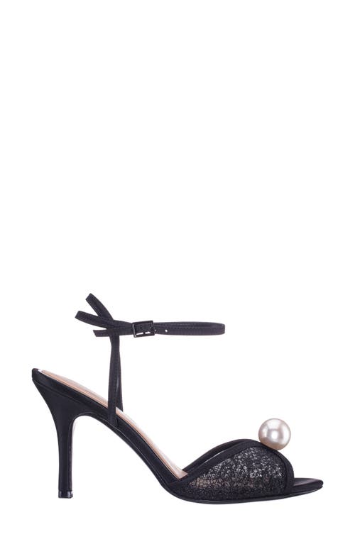 Nina Vyra Ankle Strap Sandal In Black