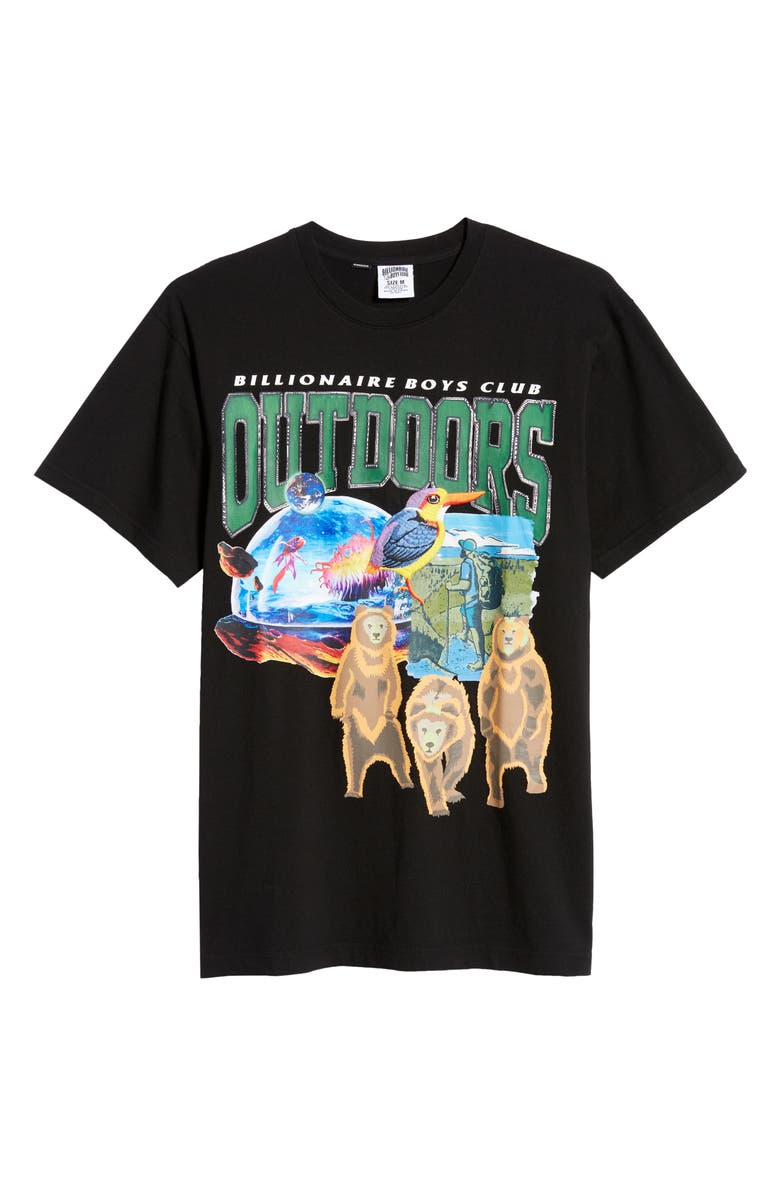 Billionaire Boys Club Men's BB Outdoors Graphic Tee, Alternate, color, 