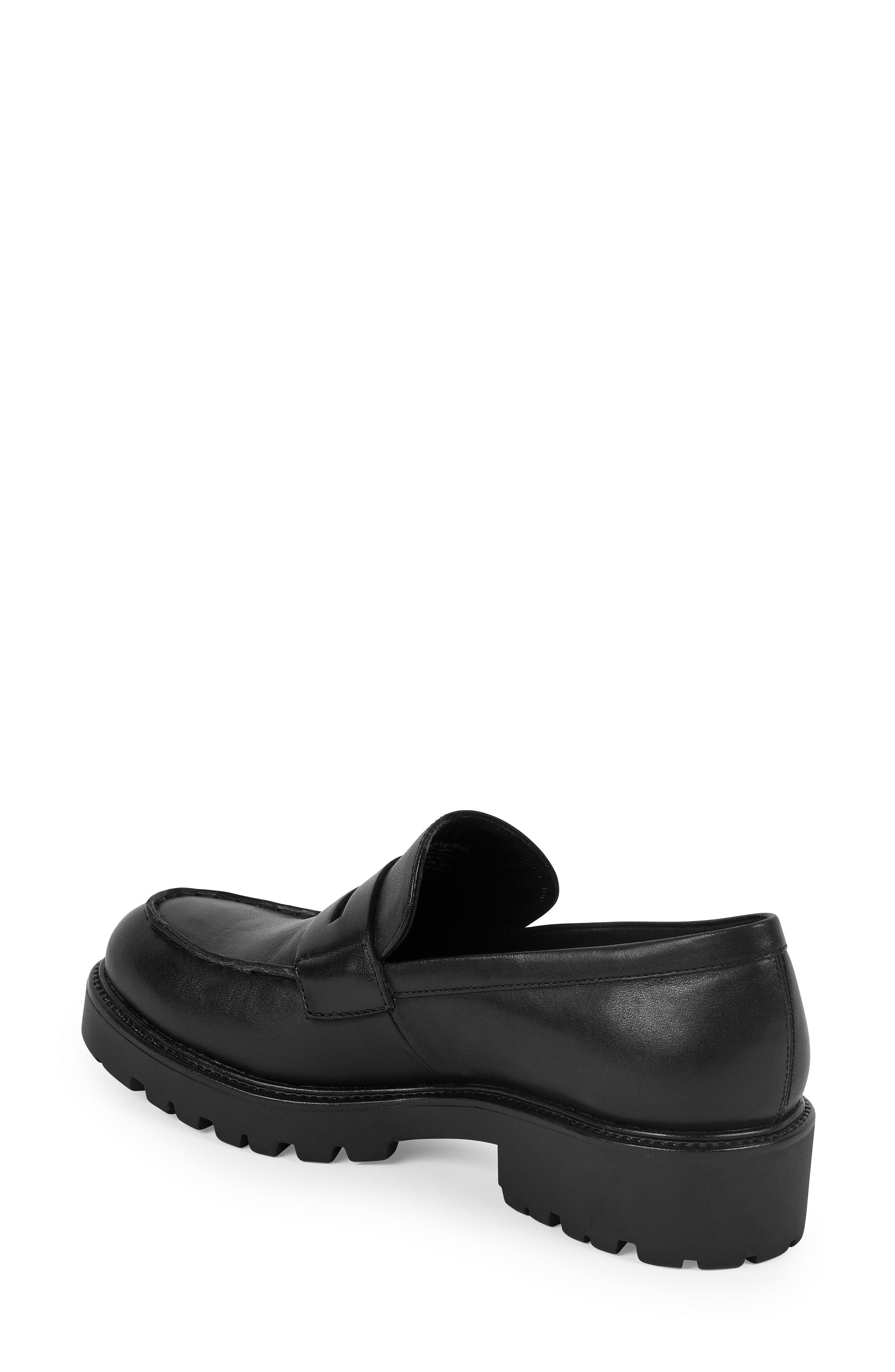 Kenova Loafer, Alternate, color, BLACK/ BLACK LEATHER