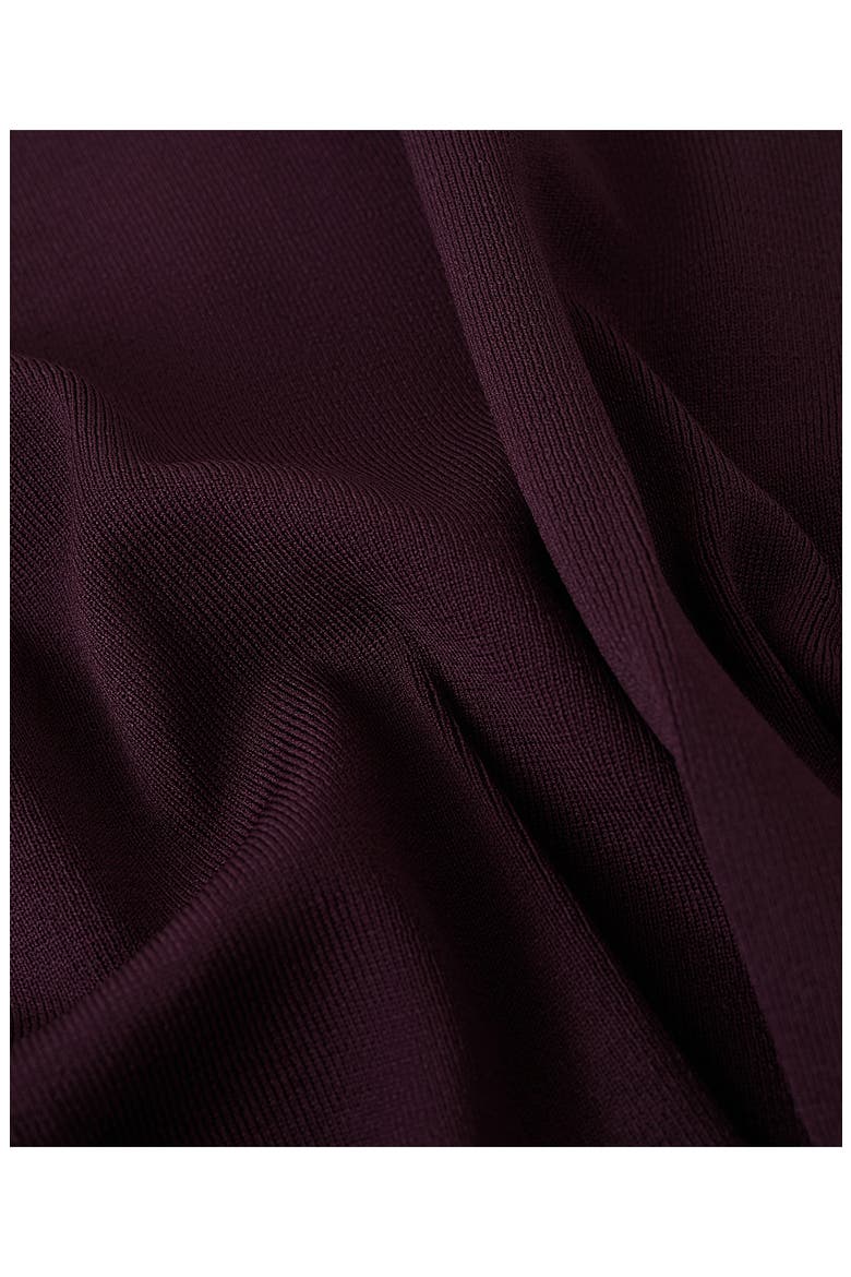 Short Sleeve Sweater, Alternate, color, BURGUNDY