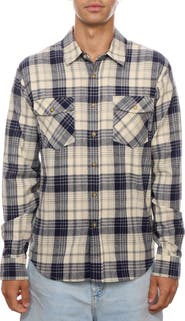 PX Flannel Button-Up Shirt