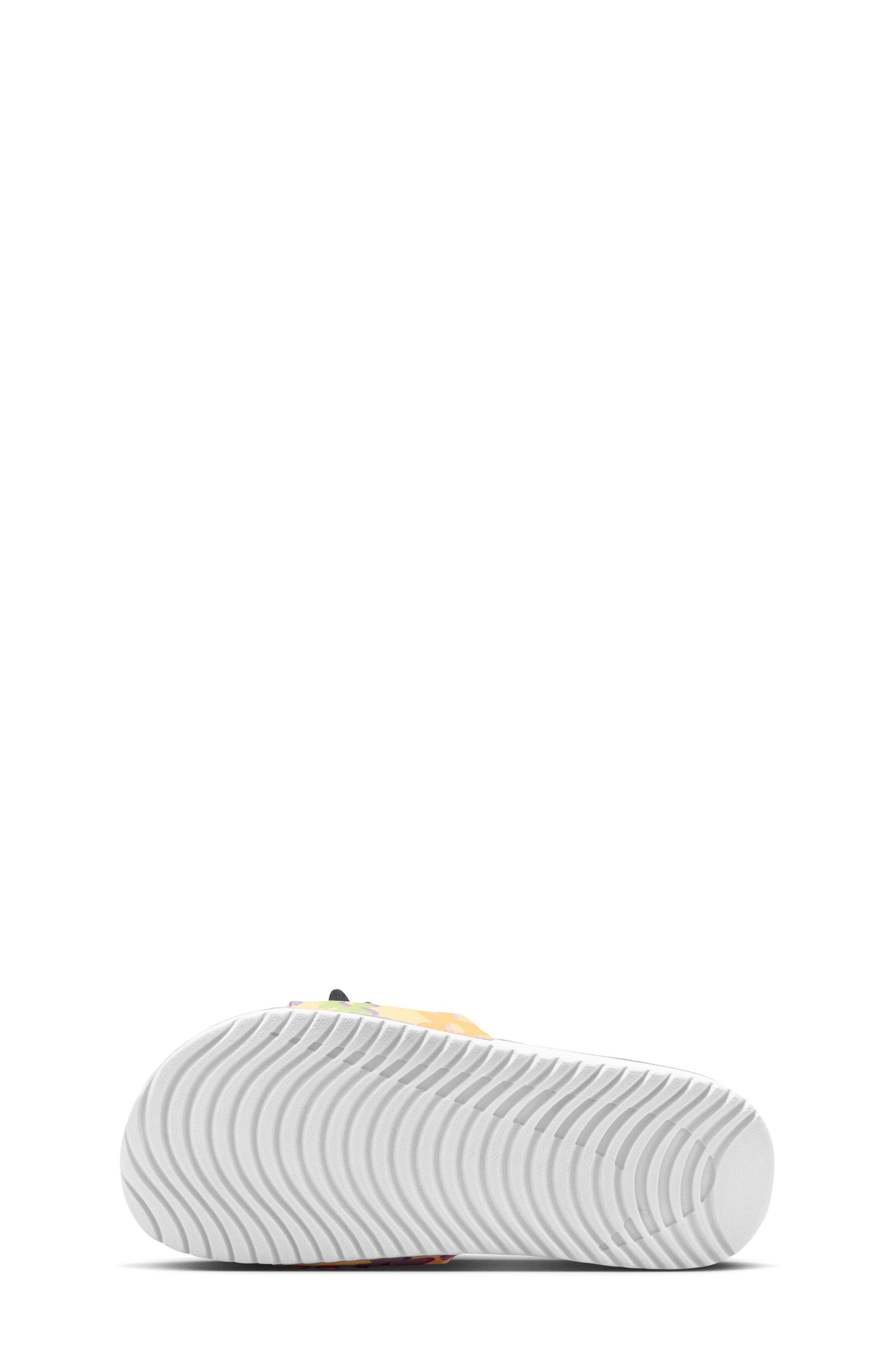 Kids' Kawa Slide Sandal, Alternate, color, SOFT YELLOW/ MAGENTA/ SILT RED