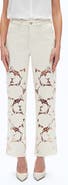 Bayeas Lace Straight Leg Jeans