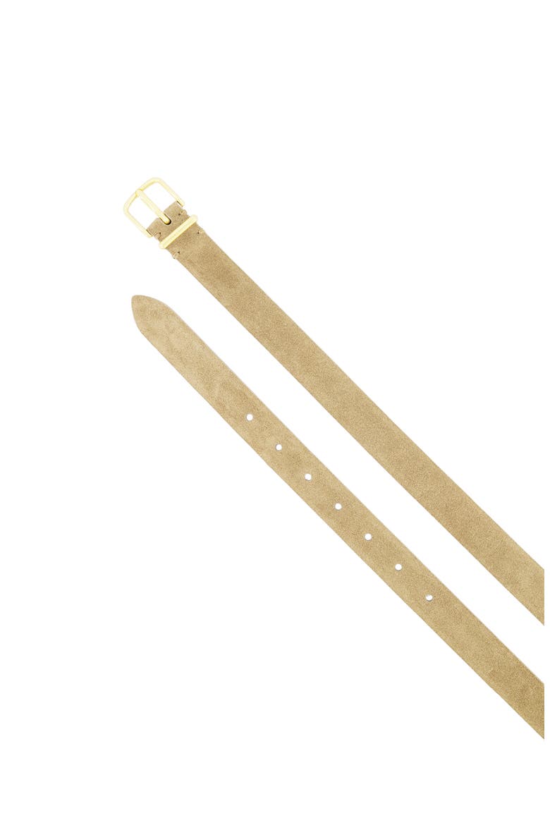 Kaia Suede Belt, Alternate, color, SAND TRAIL