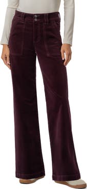 KUT from the Kloth Jodi High Waist Straight Leg Corduroy Utility Pants
