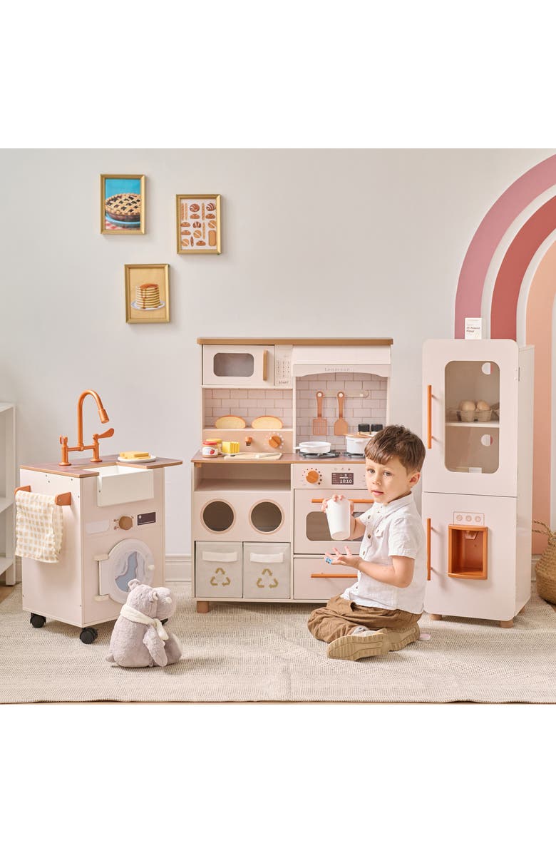 Teamson Kids Little Chef Savannah Play Kitchen & Accessories, Alternate, color, White