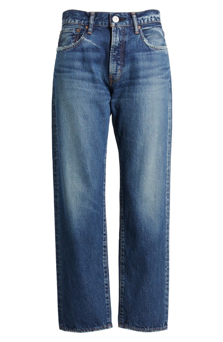 MOUSSY VINTAGE Pine High Waist Distressed Ankle Jeans, Alternate, color,