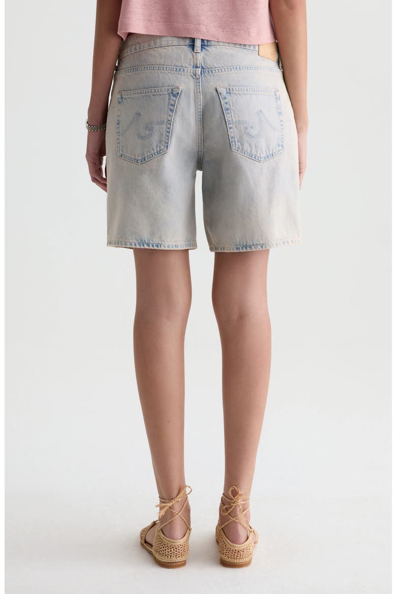 Ex-Boyfriend Mid Thigh Denim Shorts, Alternate, color, MOJAVE PINK