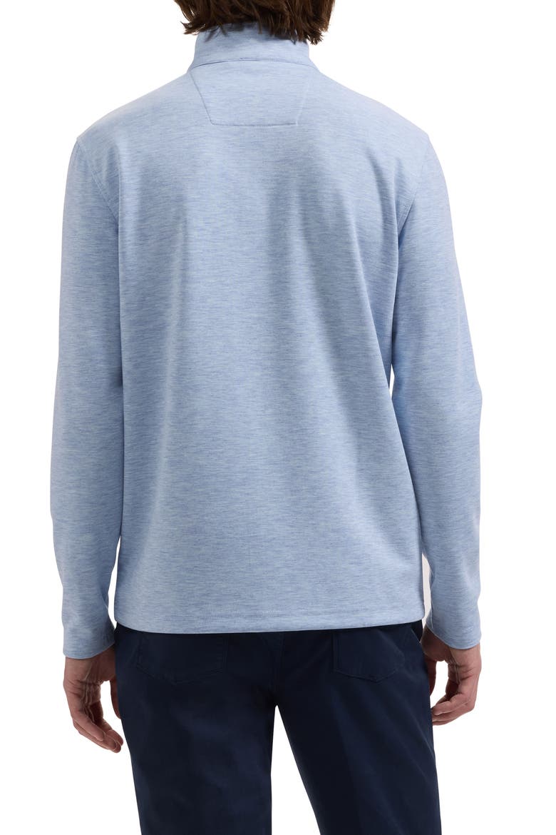 Soft Touch Quarter Zip Pullover, Alternate, color, AIR BLUE