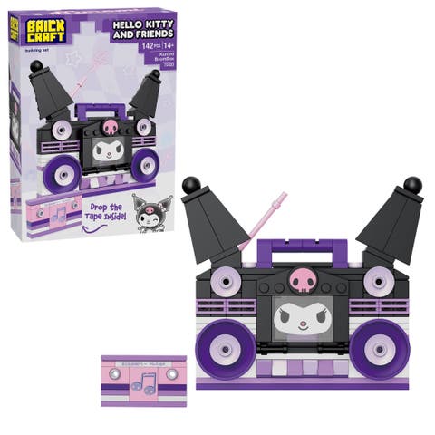 Hello Kitty Kuromi BoomBox Building Set