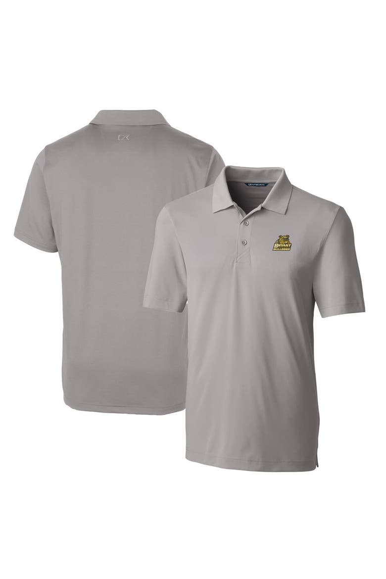 Men's Cutter & Buck Gray Bryant Bulldogs Big & Tall Forge Stretch Polo, Main, color, Gray