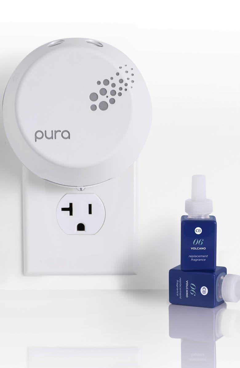 PURA x Capri Blue Volcano Smart Diffuser & Fragrance Set, Alternate, color, 