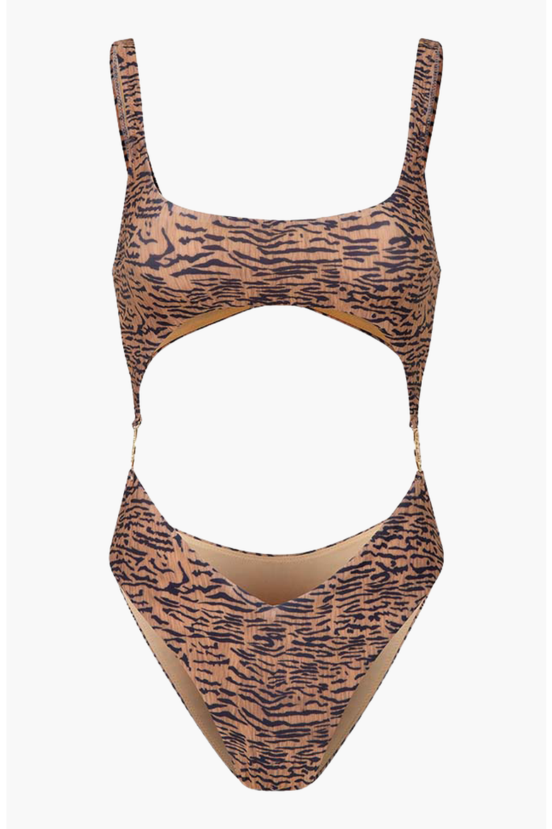 Tempest Swimsuit, Alternate, color, Printed Leopard