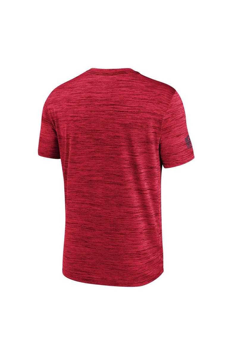 Nike Men's Nike Red New England Patriots Sideline Velocity Performance T-Shirt, Alternate, color, Red