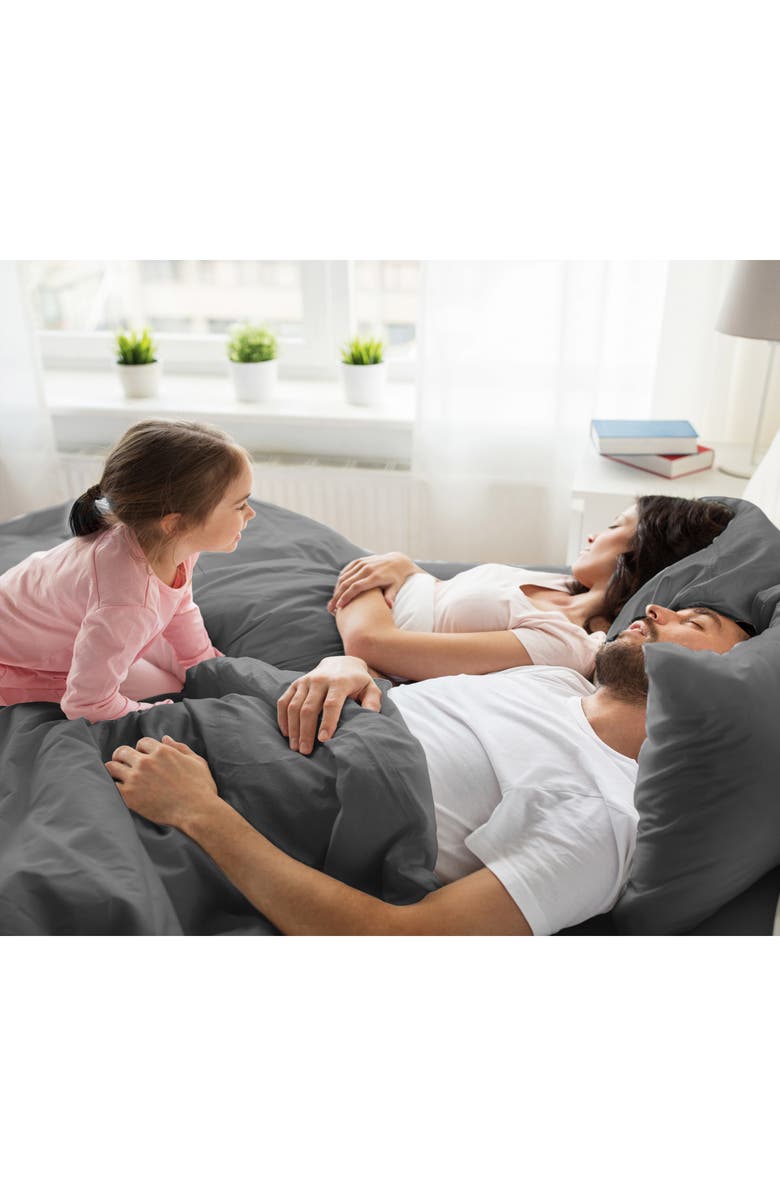 Martex 225 Thread Count Sheet Set, Alternate, color, Graphite