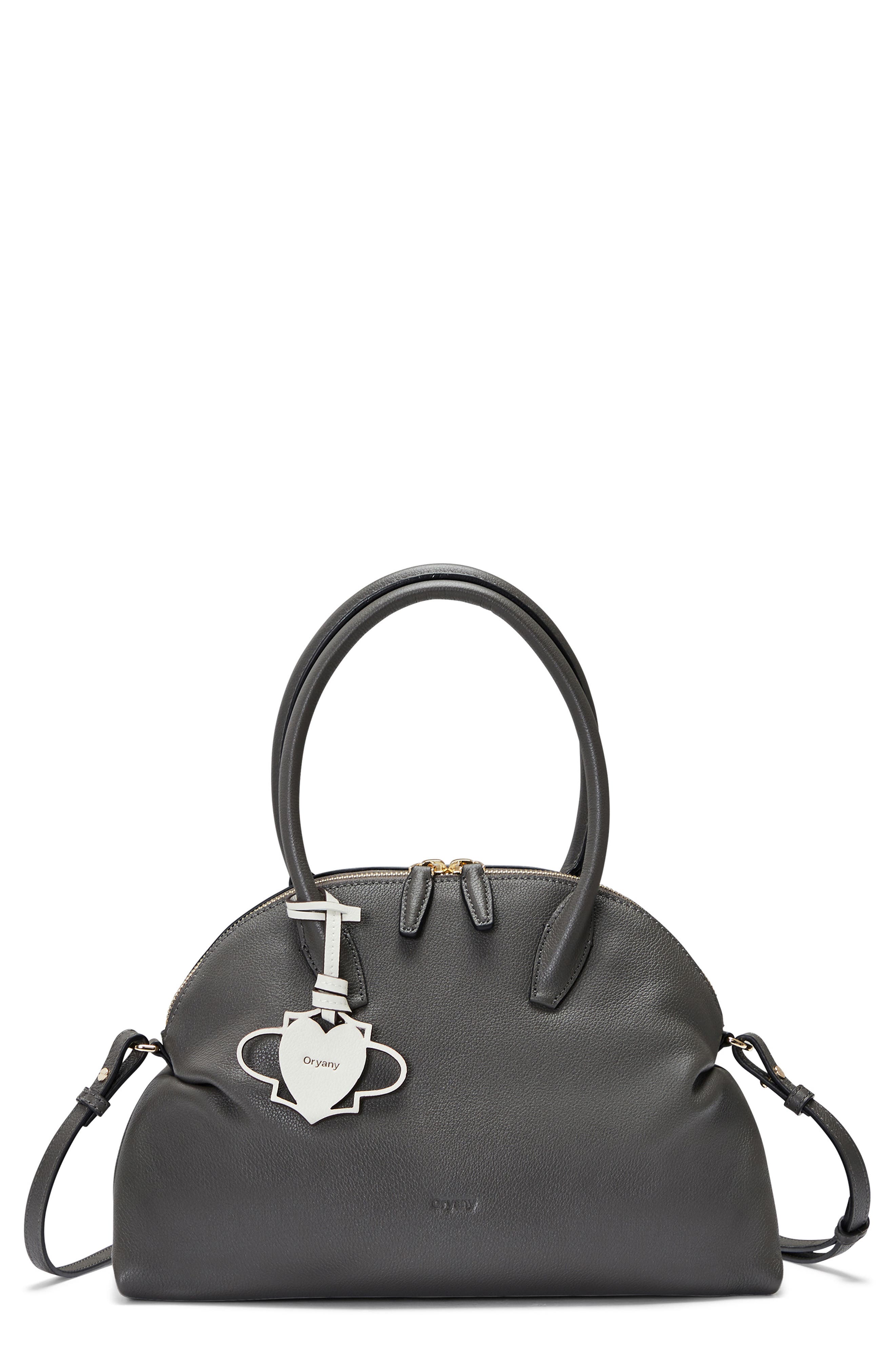 Oryany Adele Leather Bowling Bag