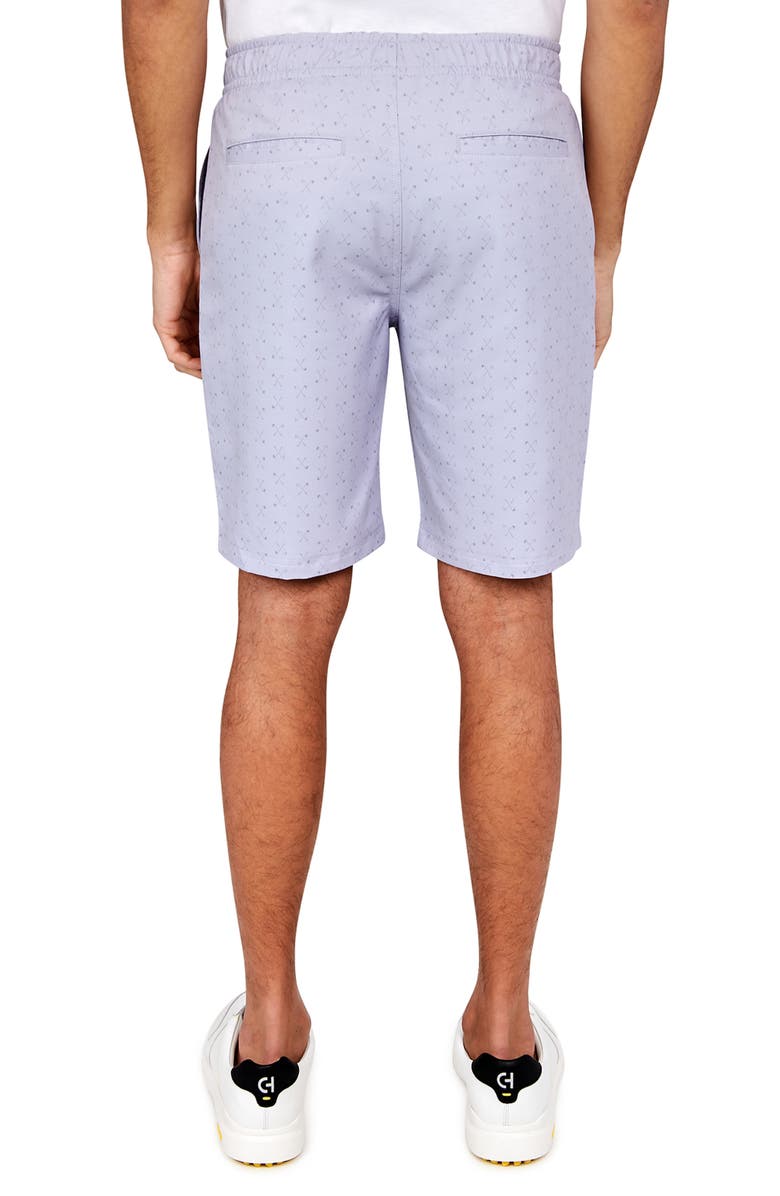 CONSTRUCT Regular Fit Golf Club Recycle Performance Drawstring Golf Shorts, Alternate, color, Grey