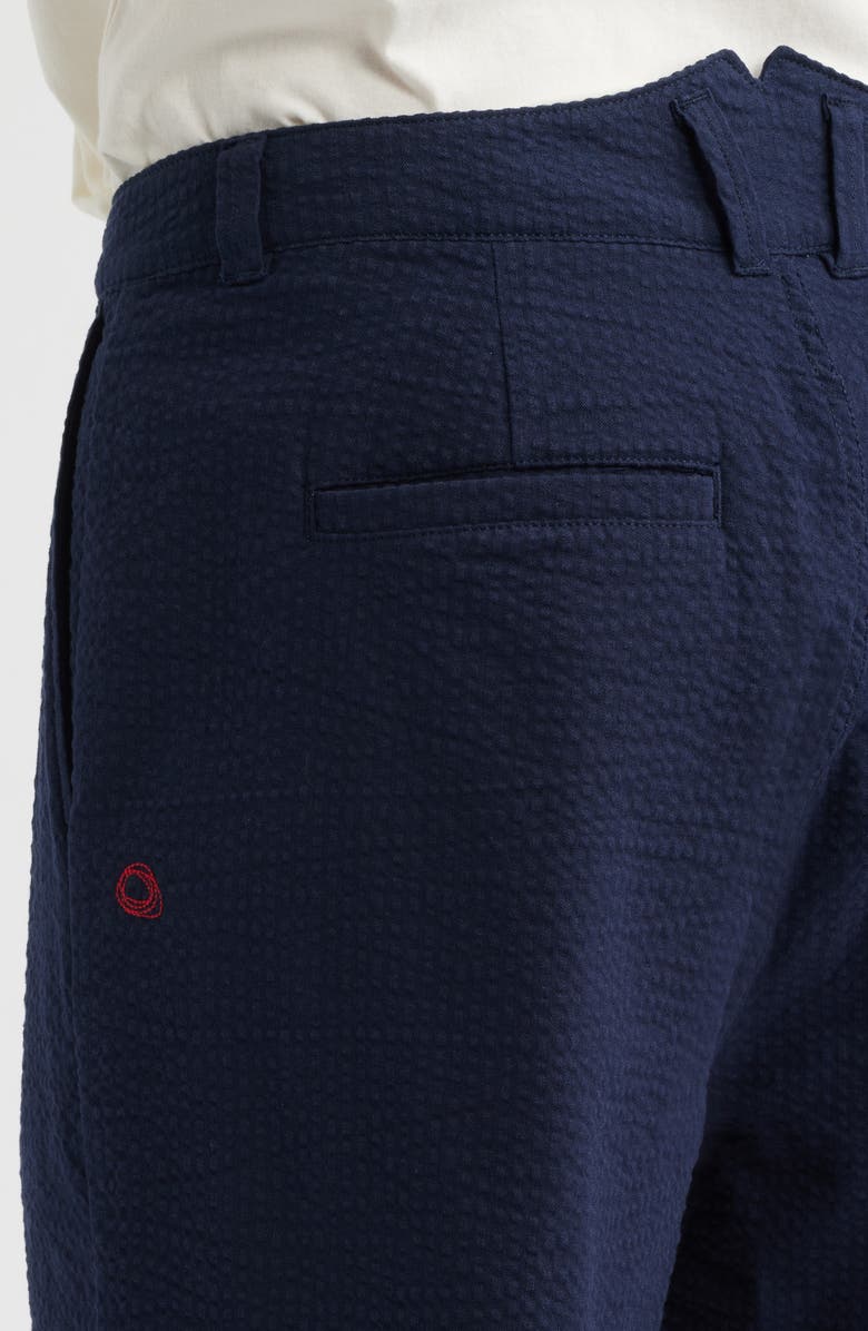 Imperfects Mr. Lynch's 1201M Seersucker Straight Leg Pants, Alternate, color, Dark Navy