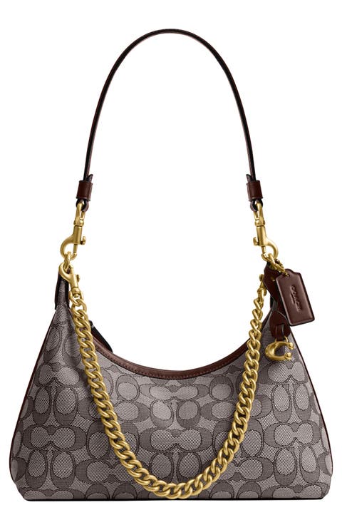 Juliet Signature Jacquard Shoulder Bag