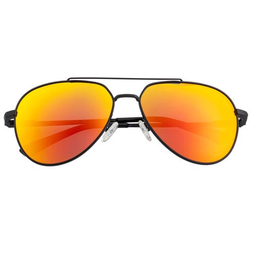 Breed Lyra Polarized Sunglasses In Black/red-yellow