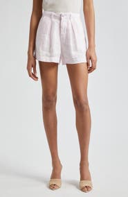 L'AGENCE Zahari Linen Shorts