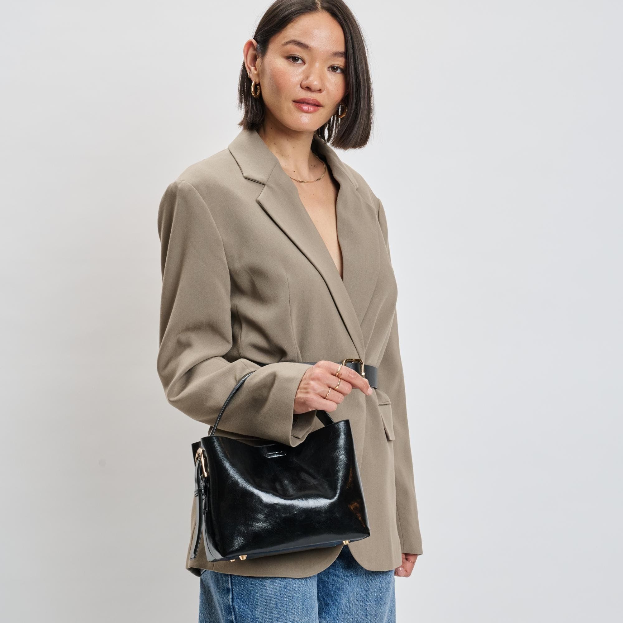 MODA LUXE Sophie Crossbody, Alternate, color, Black