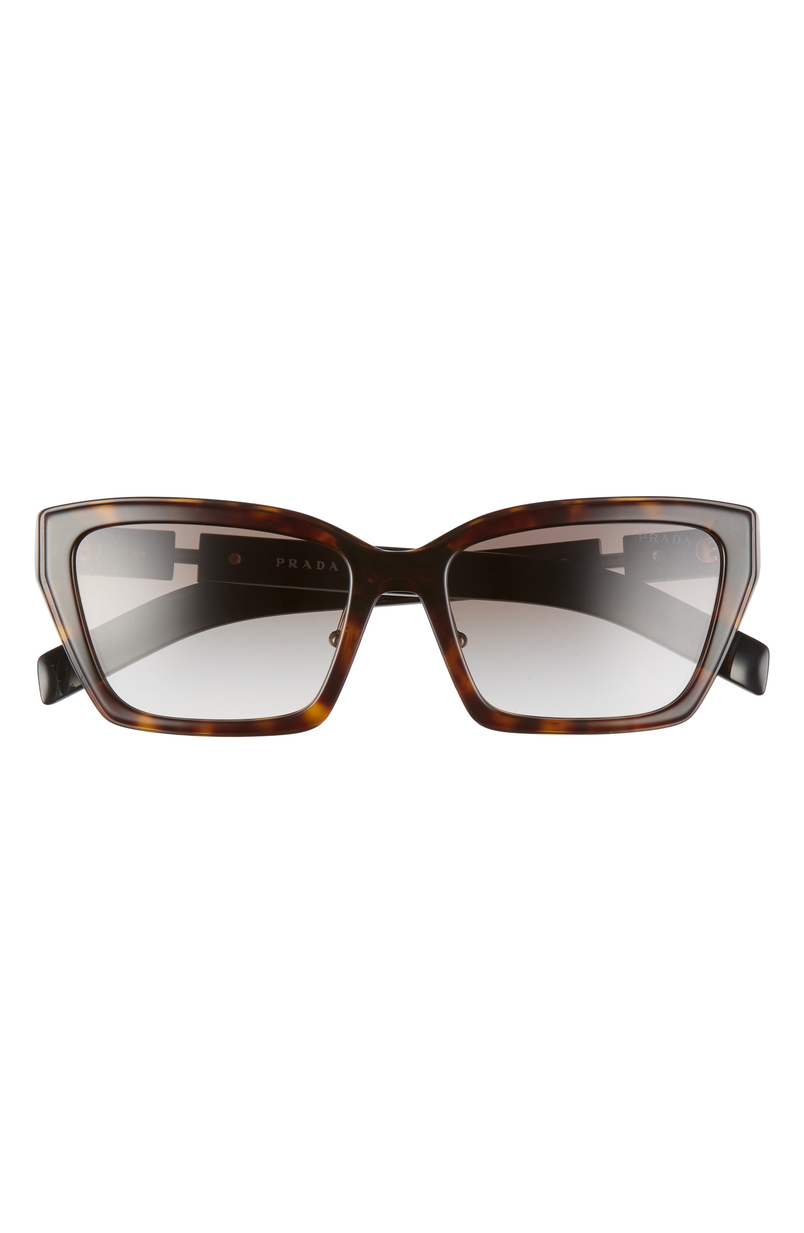 Prada 56mm Gradient Cat Eye Sunglasses