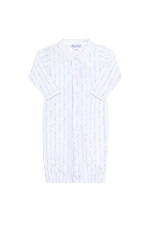 Blue Twirls Converter Gown - Baby